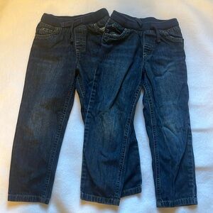 4t Dark Wash Jeans (Carter’s Simple Joys) set of 2!